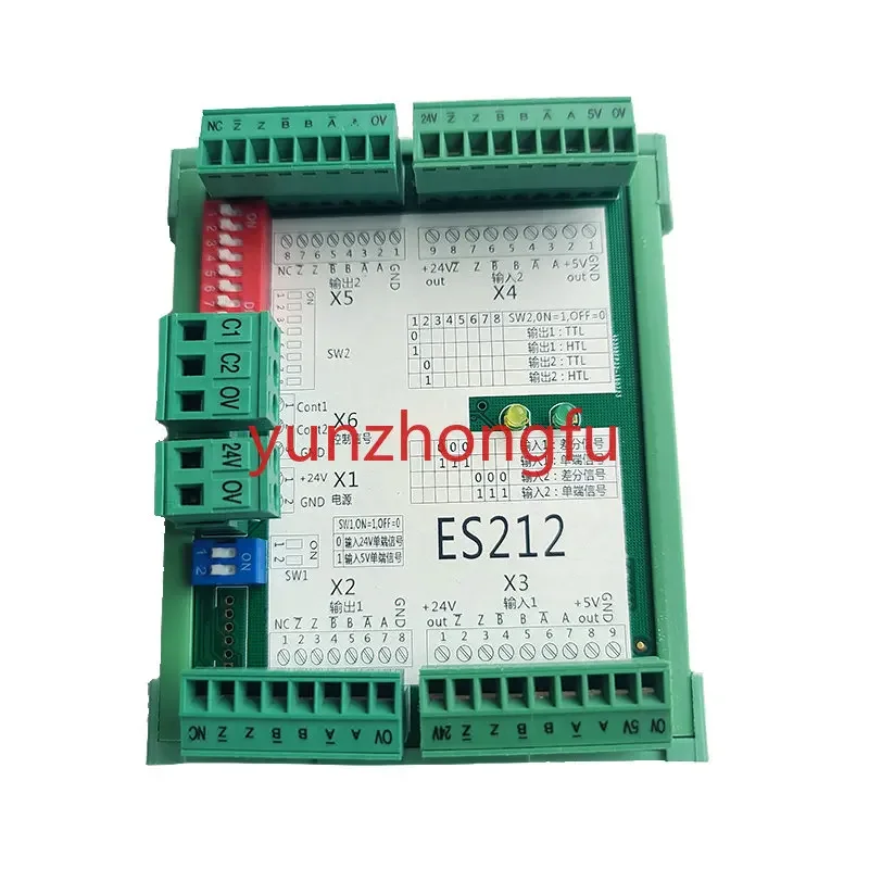 

Encoder Signal Conversion Module ES212 Converter Pulse Distributor Subdivision Switching Controller Replaces GV210.GV204