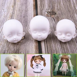 8 Points Ceramic Doll Face Silicone Mold DIY Pottery Cartoon Model Anime Character Face Contours Shaping Hand Making Tools