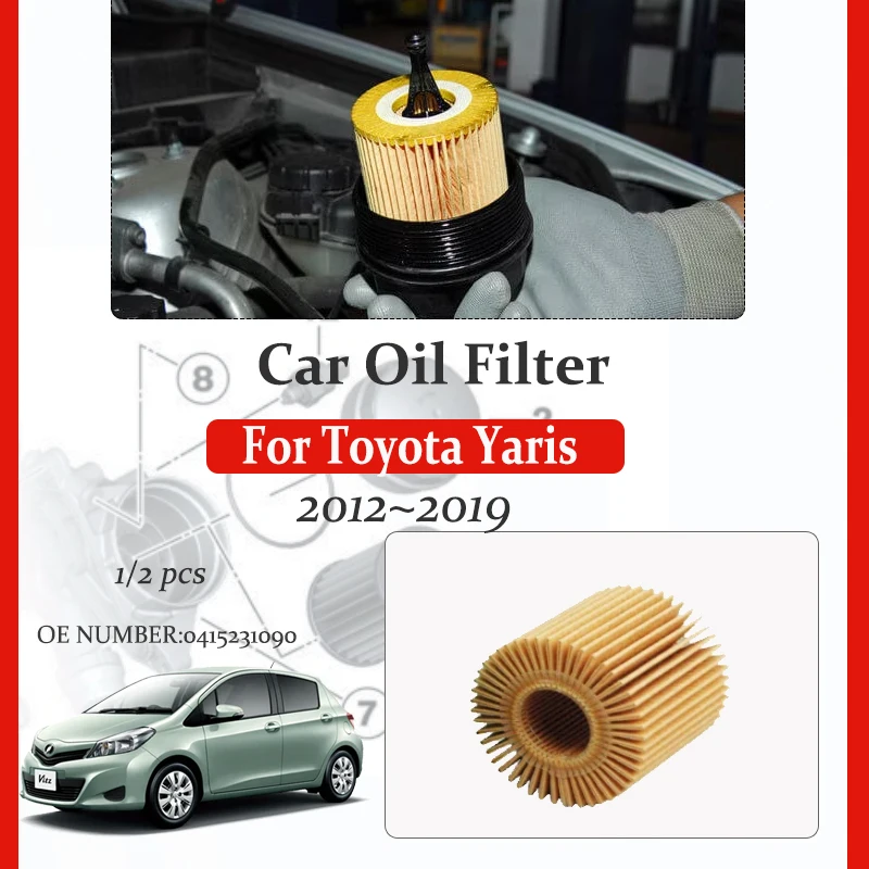 

Car Fuel Filter For Toyota Vitz Yaris XP130 2012~2019 1.4 D4d NLP130 0415231090 High Quality Solvent Trap Oli Filter Accessories