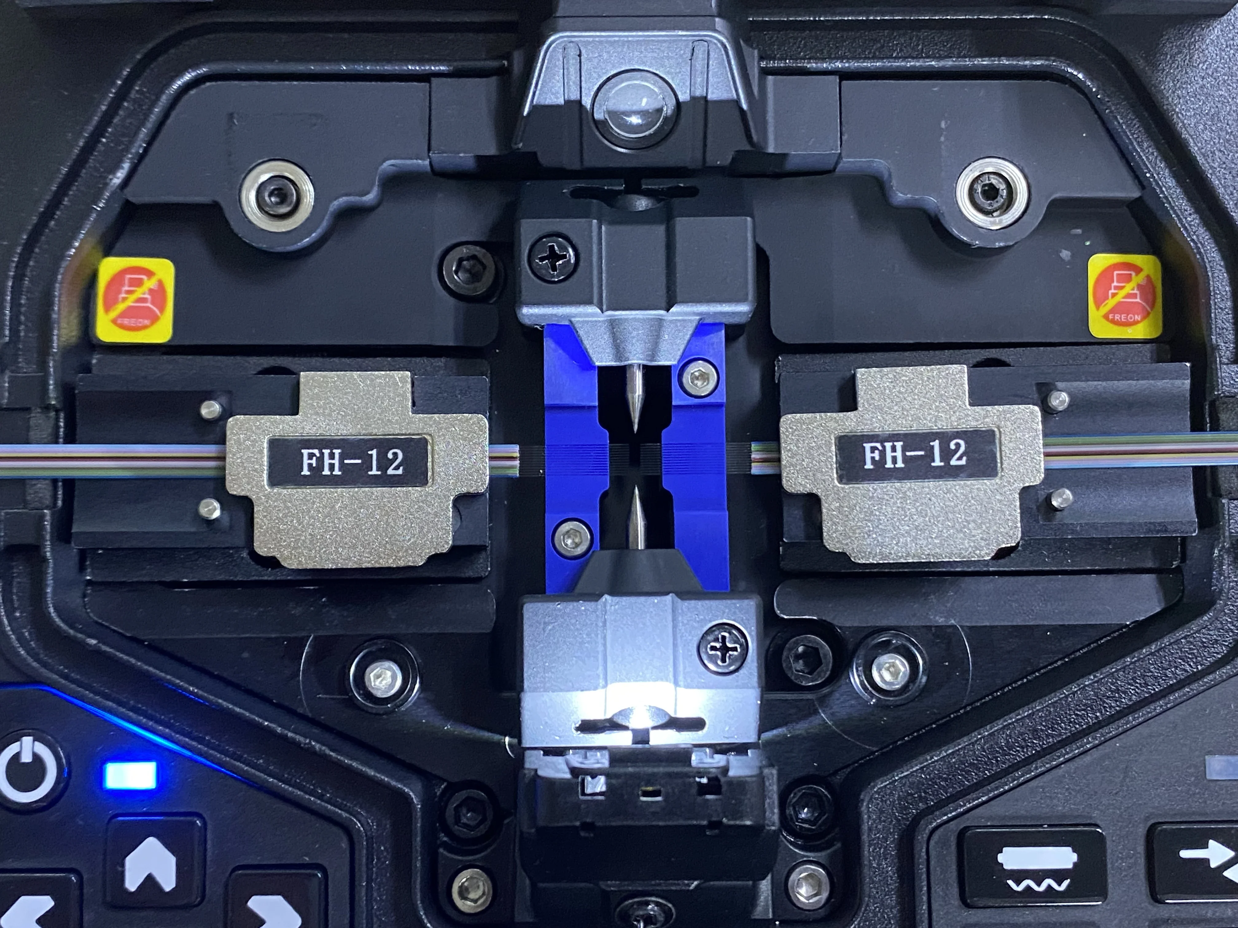 Fusion optique de fibre de ruban GS-901 spl479 pour la machine d'épissure de fibre de 12 sante avec l'alignement automatique de noyau