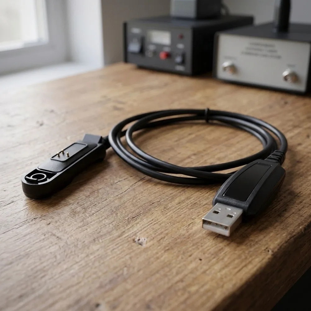 Compatible USB Cable Radio Programming Cable for versatile Compatibility Daily Use Effortless Programming 1 Meter Length