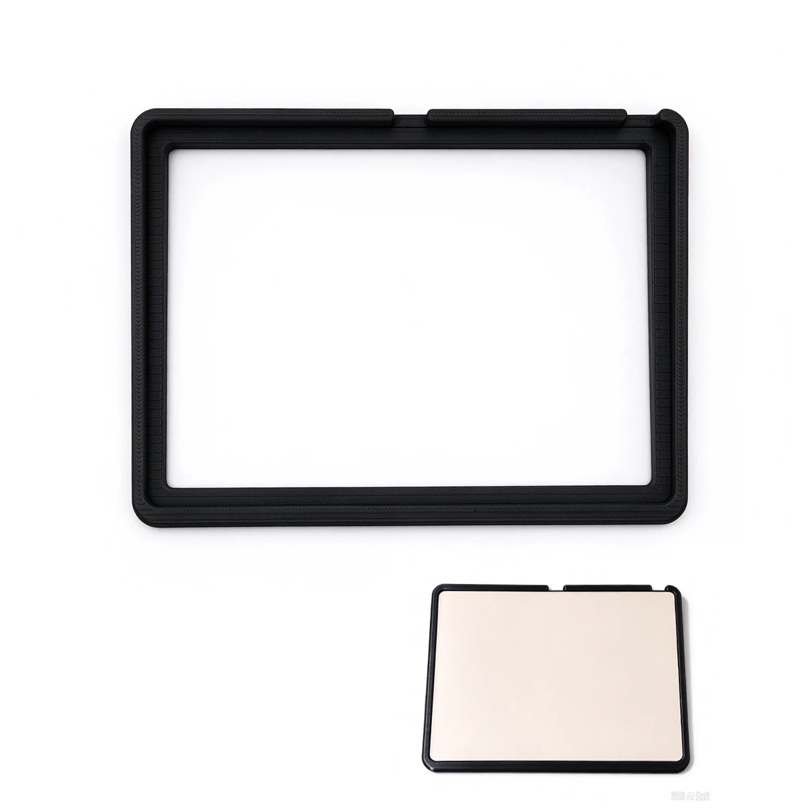 Ergonomic Height Increasing Base Bracket for Magic Trackpad 2, Desktop Elevated Stand Riser for Trackpad 2, Reduce Wrist Fatigue
