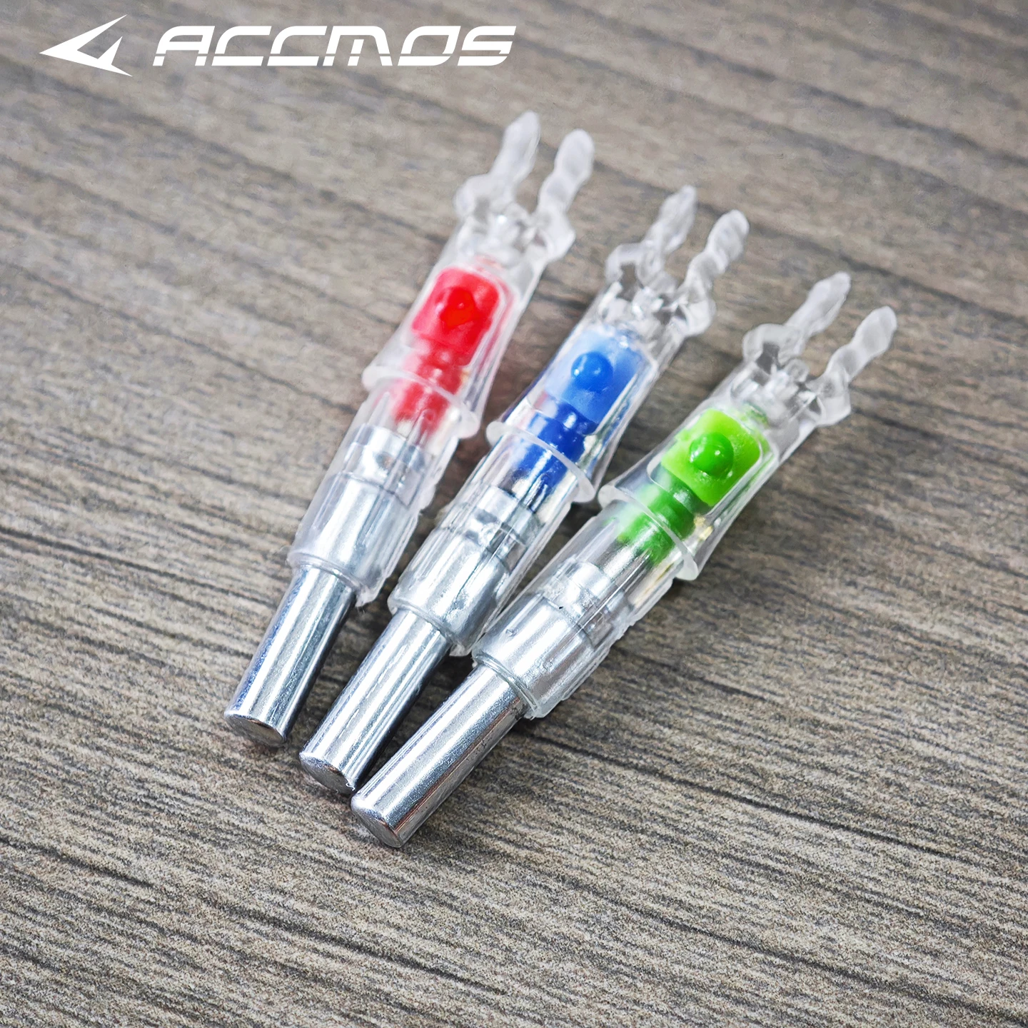 6pcs Luminous Arrow Tail for Recurve Composite Cross Bow Glowing Arrow Shafts Accessories Archery Target Practice