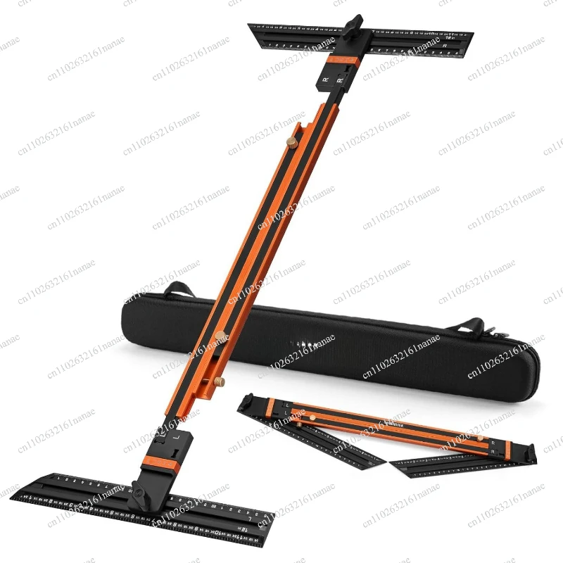 Home Stair Layout Tool, Heavy Duty Stair Tread Measuring Jig for Staircase Decoration