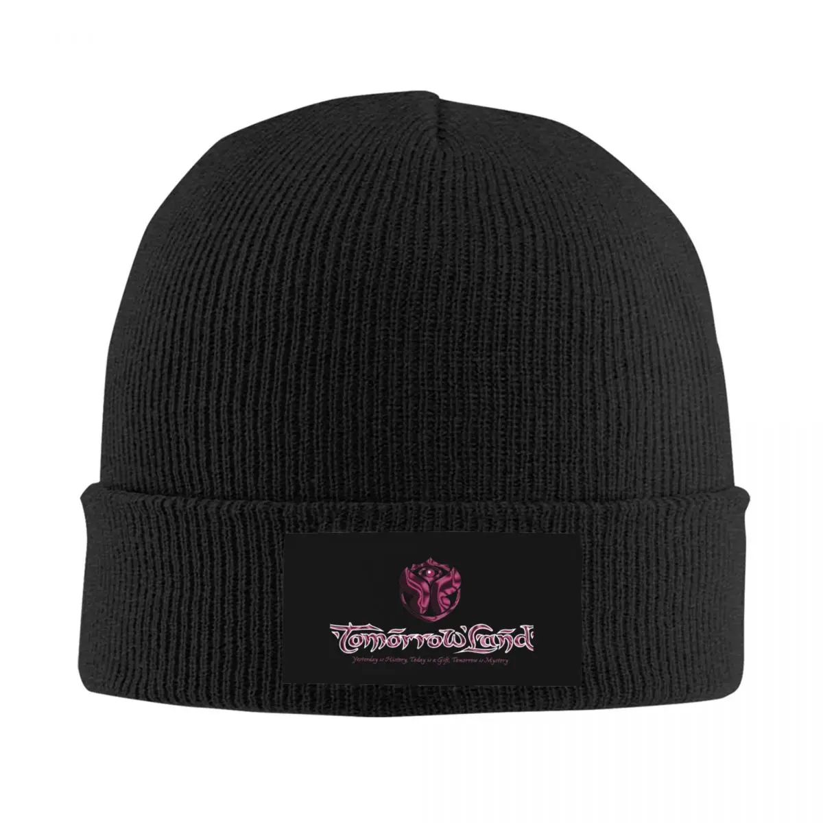 Tomorrowlands Electronic Dance Knitted Caps for Women Men Skullies Beanies Winter Hat Music Hip Hop Cap