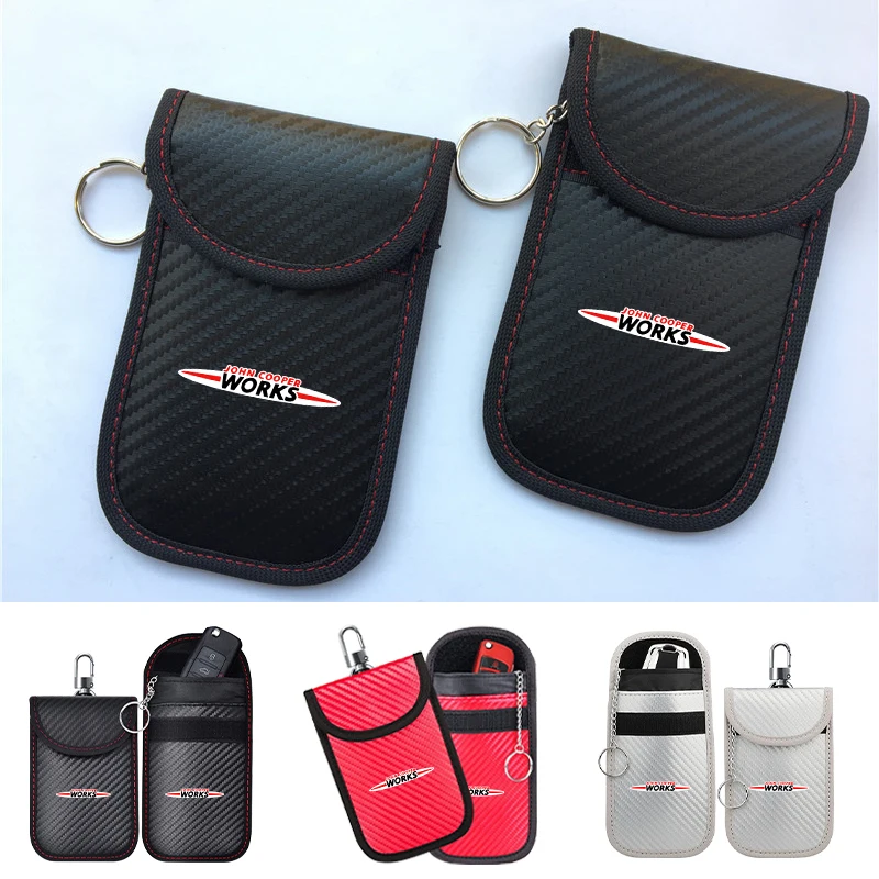 

Car Key Storage Bag Auto Keytainer Organizer Box For MINI WORKS Cooper R56 F50 F55 F56 R50 R53 R55 R57 R58 R59 R60 One JCW