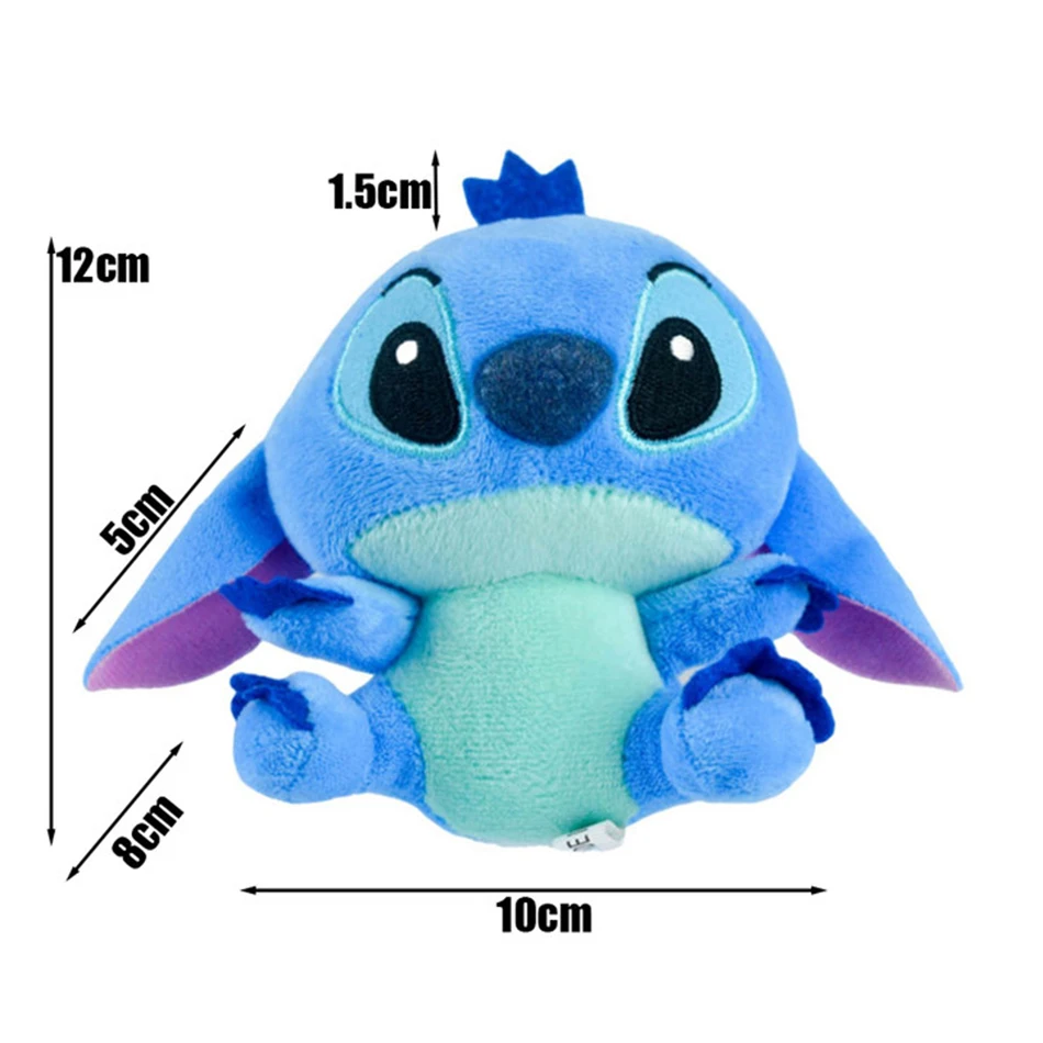 12cm 20cm 25cm Stitch Stuffed Plush Models Cartoon Stuffed Plush Dolls Anime Plush Baby Toys Kawaii Kids Birthday Gift