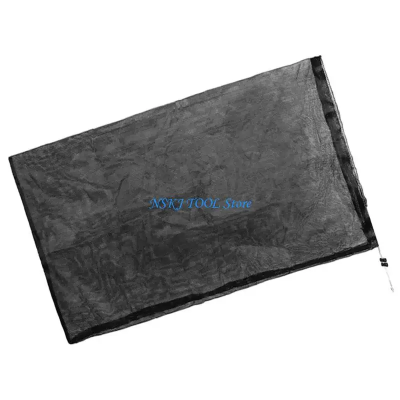 

L8RC Chipper Bag Leaf Shredders Replacement Mesh Storage Bag Electric Shredders Collection Bag Mesh Drawstring Bag