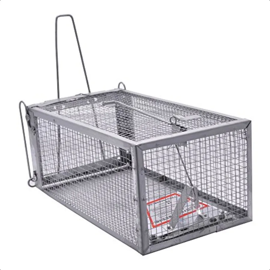 Quality Rat Trap Humane Live Animal Mouse Cage Traps Catch and Release Mice Rats Chipmunk Pests Rodents and Similar Sized Pests