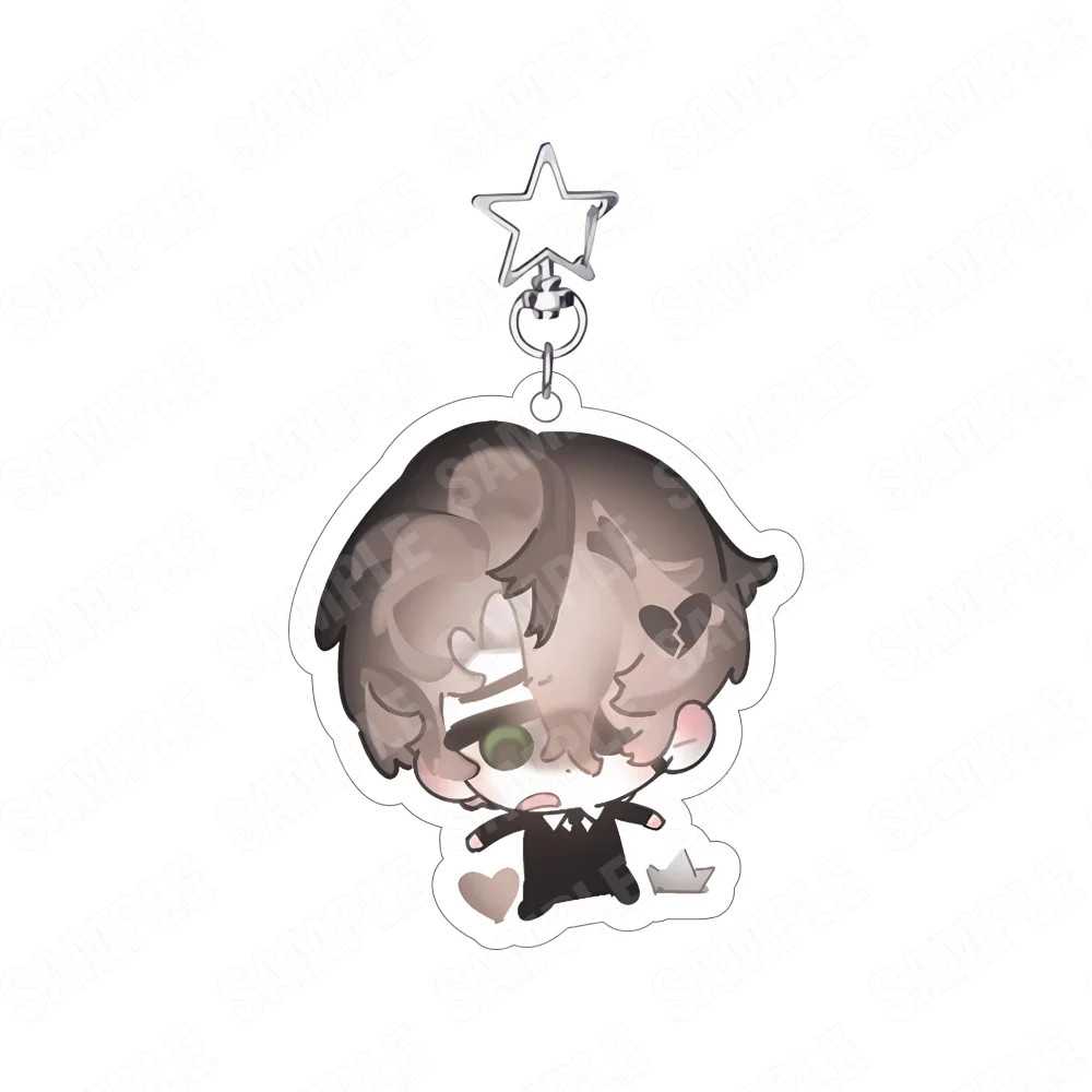 Acrylic Korean Going to Work in a Ghost Story World Keychain Chibi GSGW Kim Soleum Lee Jaheon Animal Ver Bag Pendant Keyring 6cm