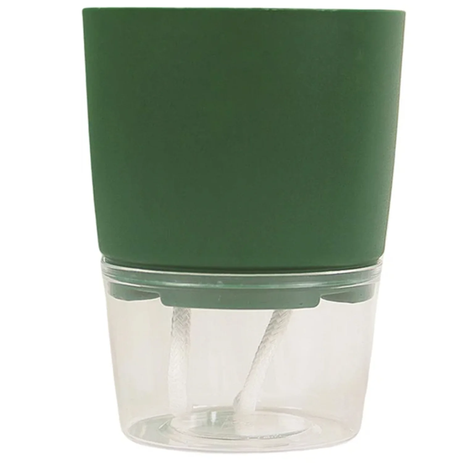 

1Pc Plant Pot Self Watering Clear Plastic Flowerpot Double-Layer Water Automatic Water Absorption Potted Flowerpot