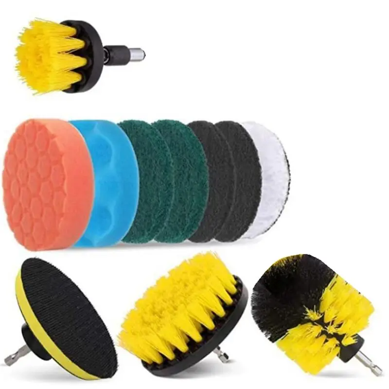 

Набор из 12 щеток для чистки ковров, стекол и колес автомобиля, для автомобиля, ванной комнаты и кухни