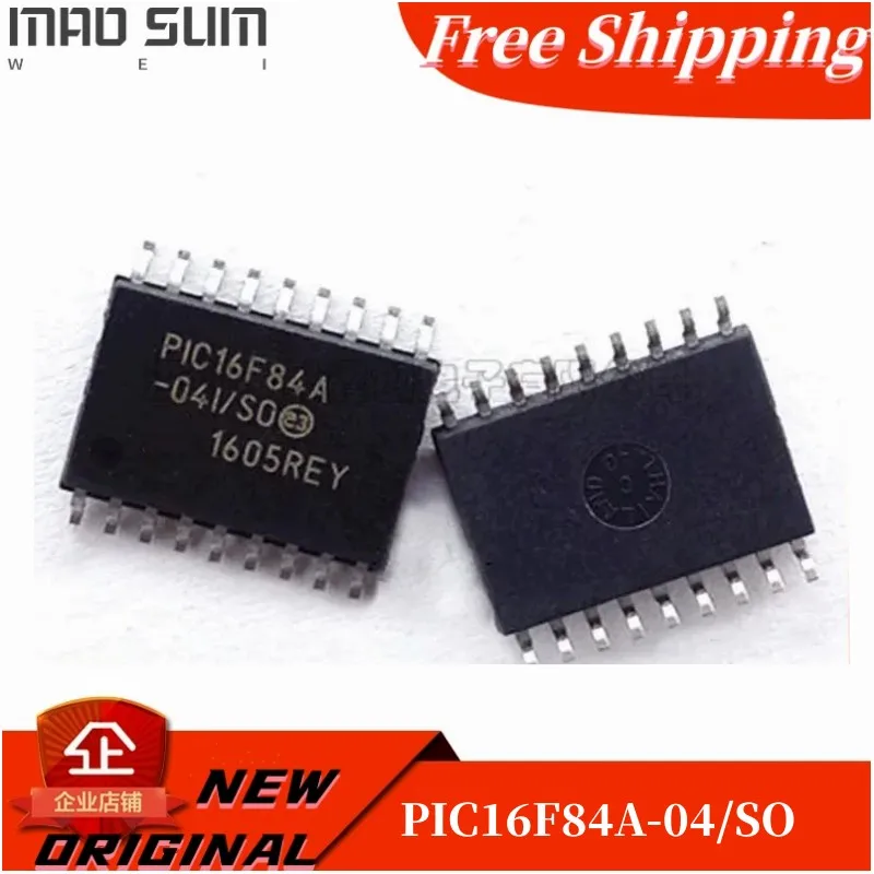 10PCS/LOT NEW100% PIC16F84A PIC16F84A-04/SO PIC16F84A-04I/SO SOP-18PIN ORIGINAL