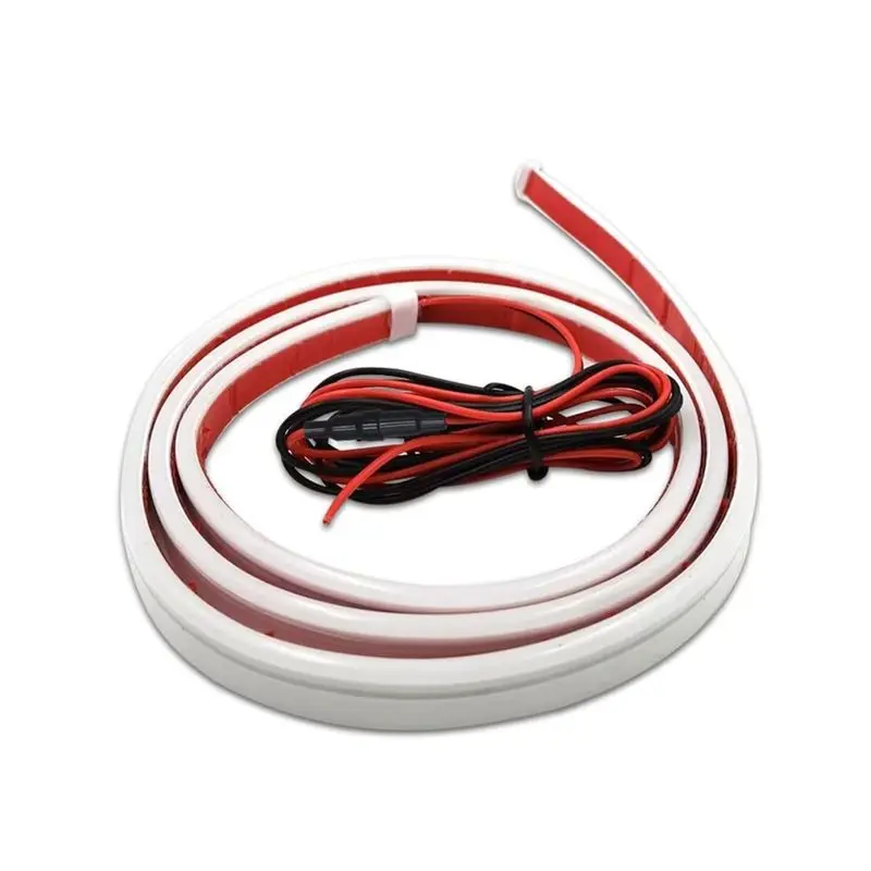 

1 PCS Car Hood LED Strip Lights Flexible Headlights Daytime Running Light Strips Hood Light , 59 Inch