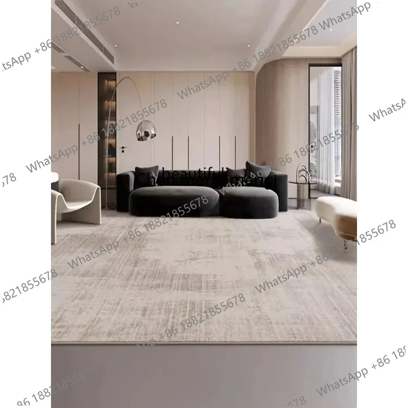F132  Light luxury carpet, living room coffee table blanket, high-end household bedside blanket with short hair, high-end feelin