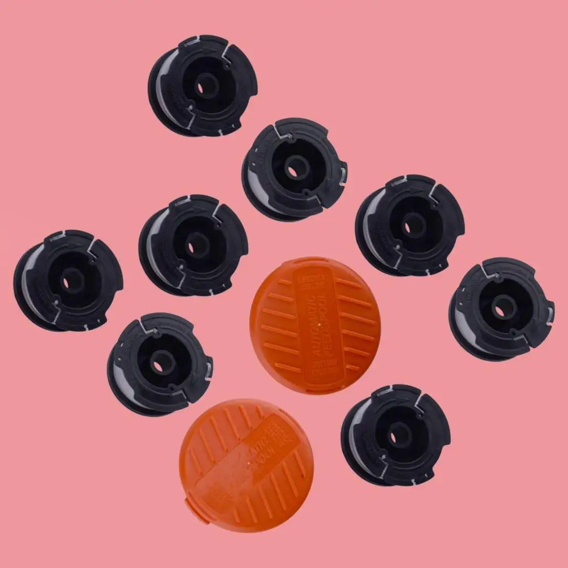 

AF1003ZP AF100-3ZP RC-100-P RC100P Strimmer Spool Line Cap Cover Spring Fit for Ryobi 18V 24V 40V