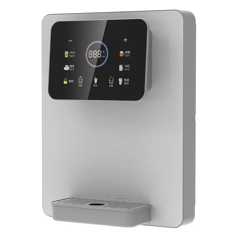 

Touch intelligent large screen, wall-mounted hot and cold water dispenser, household, quantitative water intake