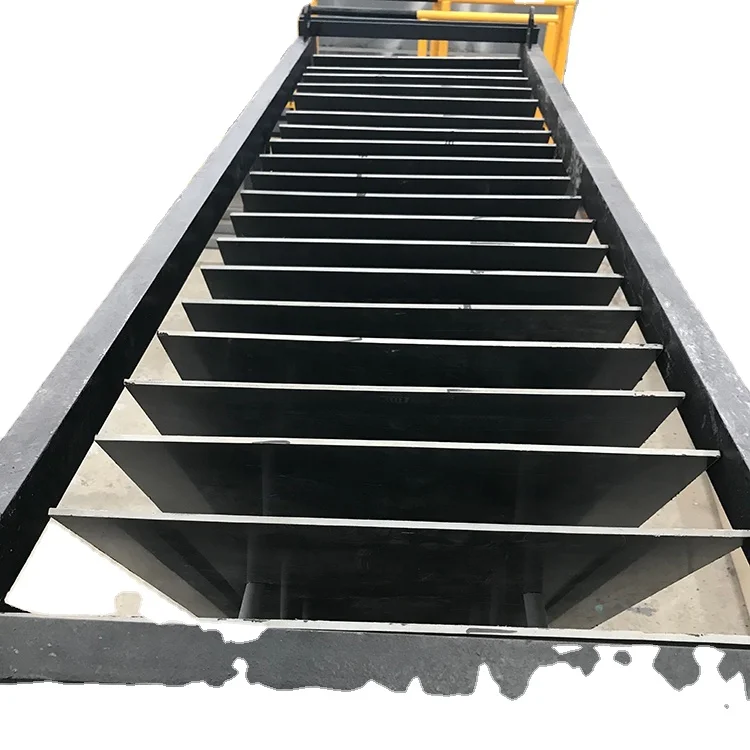 Impianto di purificazione dell'acqua del serbatoio di sedimzione del clarificatore Lamella