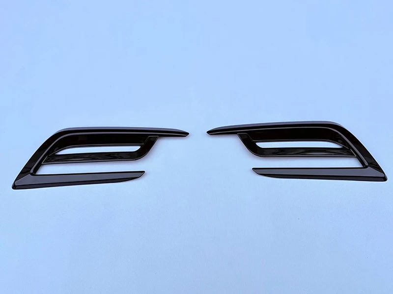 لتويوتا جراند هايلاندر 2024 2025 2026 ABS كروم عاكس خلفي الضباب ضوء غطاء المصباح إطار الحافة التصميم مقبلات