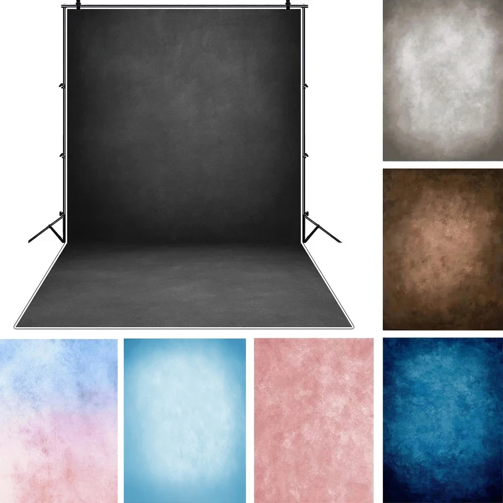 

Abstract Light Blue Gradient Solid Color Backdrop Wedding Baby Birthday Art Portrait Photography Background Photo Studio Prop