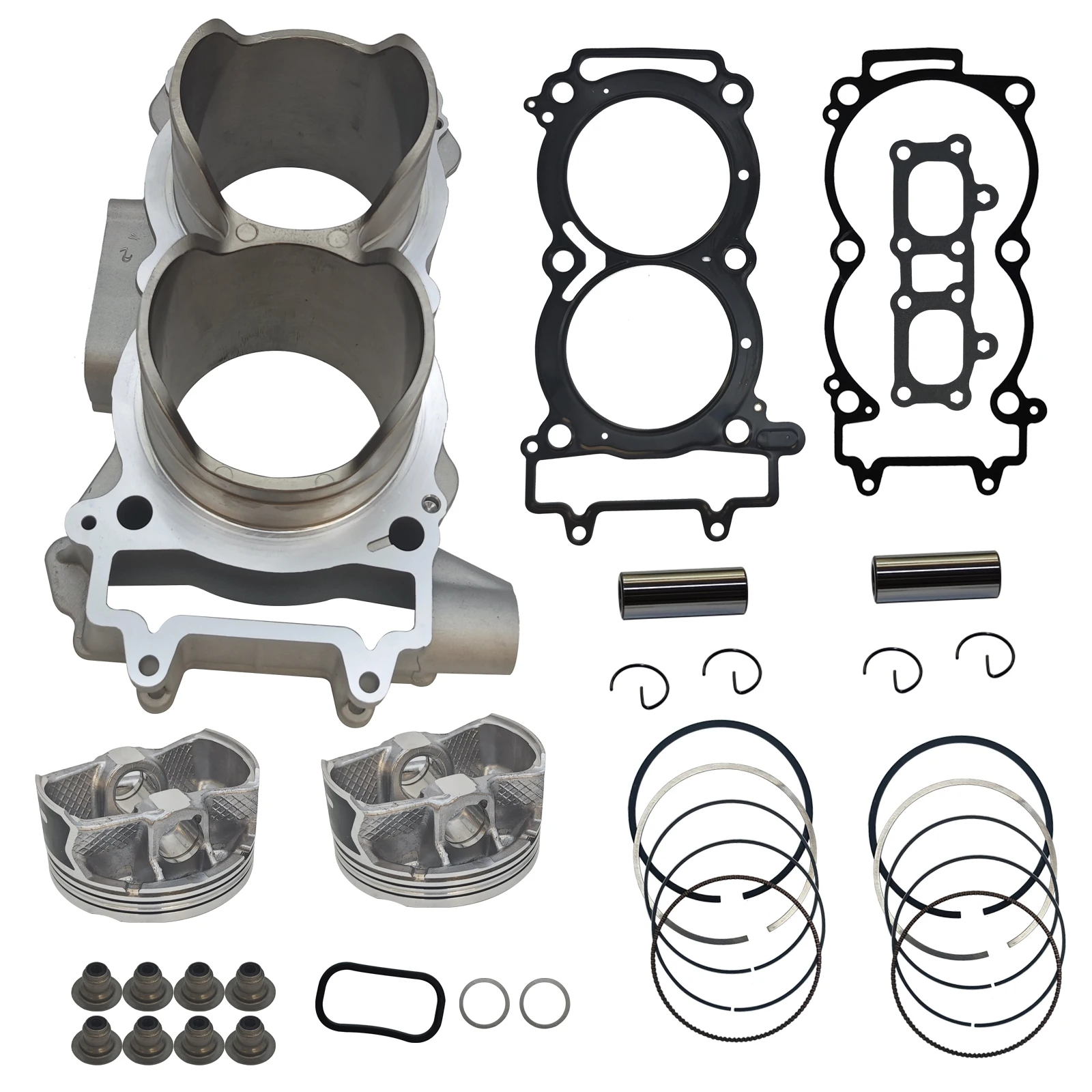 

Cylinder Piston Gasket Kit for Polaris RZR General XP 1000 Standard Bore OEM 3022594 3022523 ATV UTV Parts