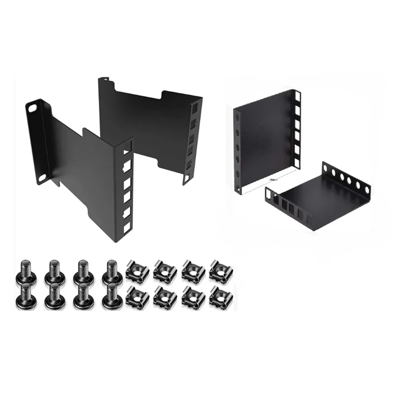 

L52A-2U For Network Rack-Depth Extender For Server Rack-4 Inch Deep Recessed Rack Mount Adapter Kit