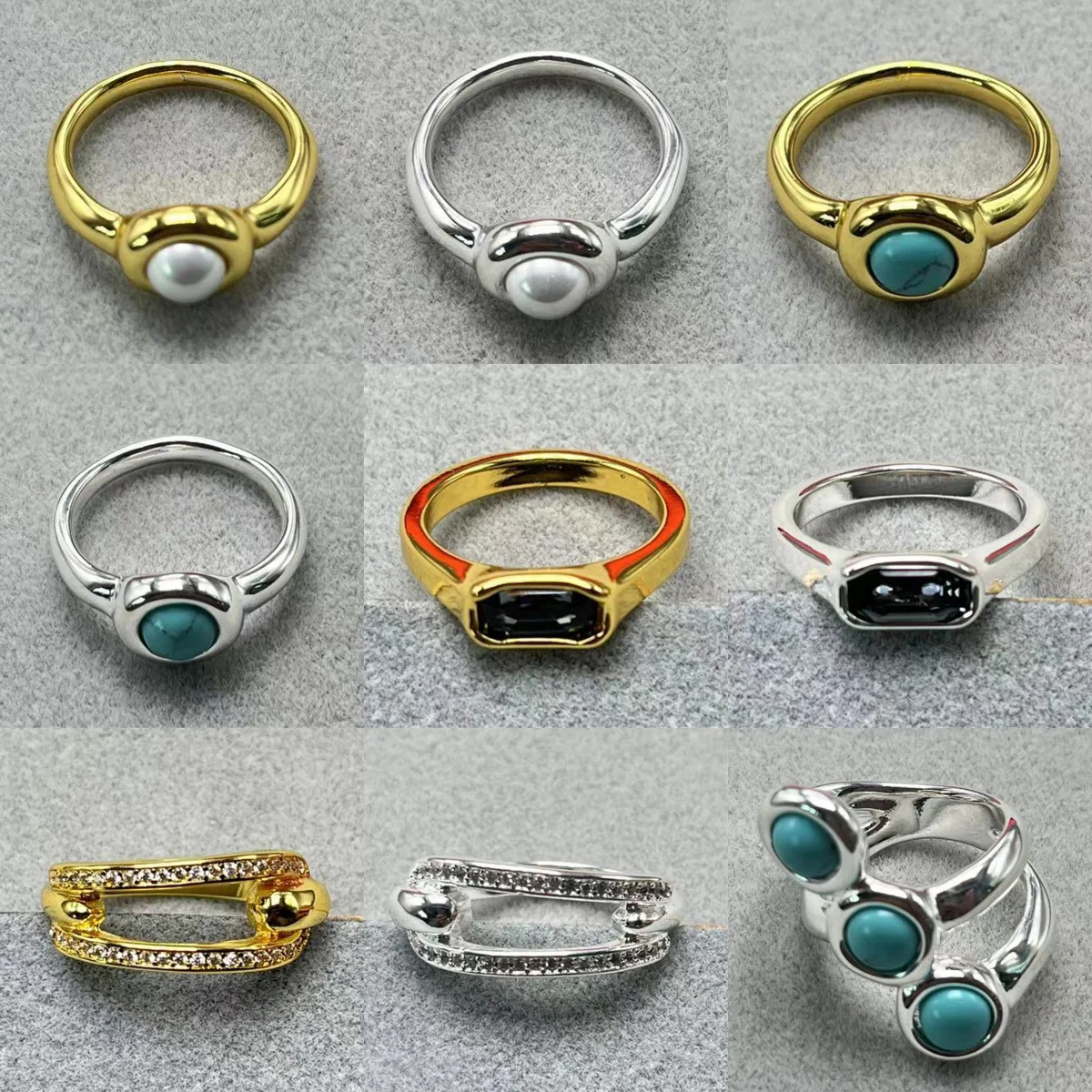 

2025 Uno Versatile Summer New Product Sales, Small Market Charm, Exquisite Rings, Jewelry Gifts