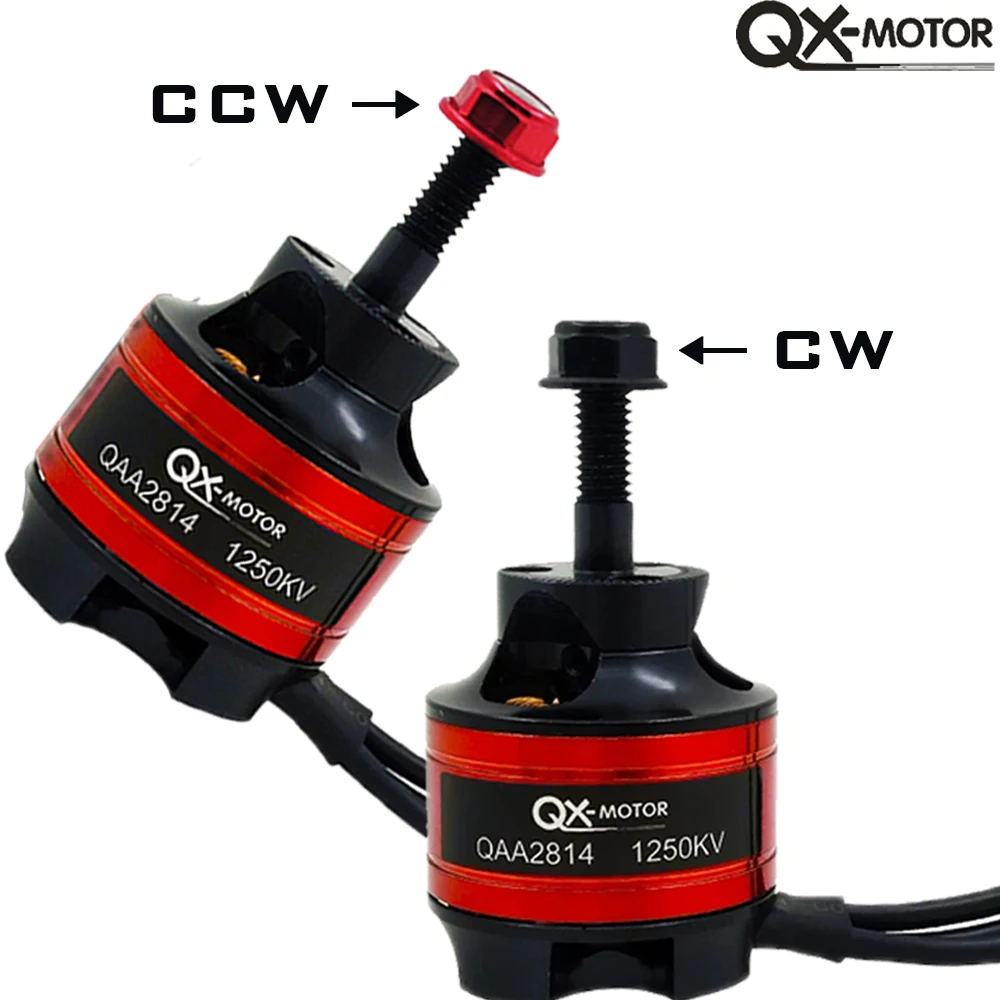 QX-MOTOR qa2814 CW CCW430/600/700/900/1000/1100/1250kv silnik bezszczotkowy do silnik samolotu stałopłatowego samolotu RC