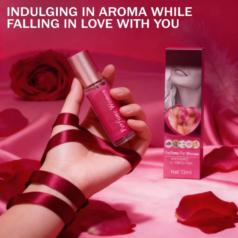 Perfume de feromonas para mujer, Perfume erótico de socio íntimo, fragancia Floral duradera y encantadora, Perfume de encuentro romántico, 10ml