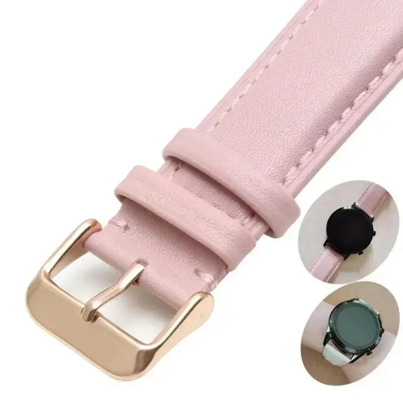 18Mm Lederen Band Voor Huawei Horloge Gt4 41Mm Horlogeband Mode Armband