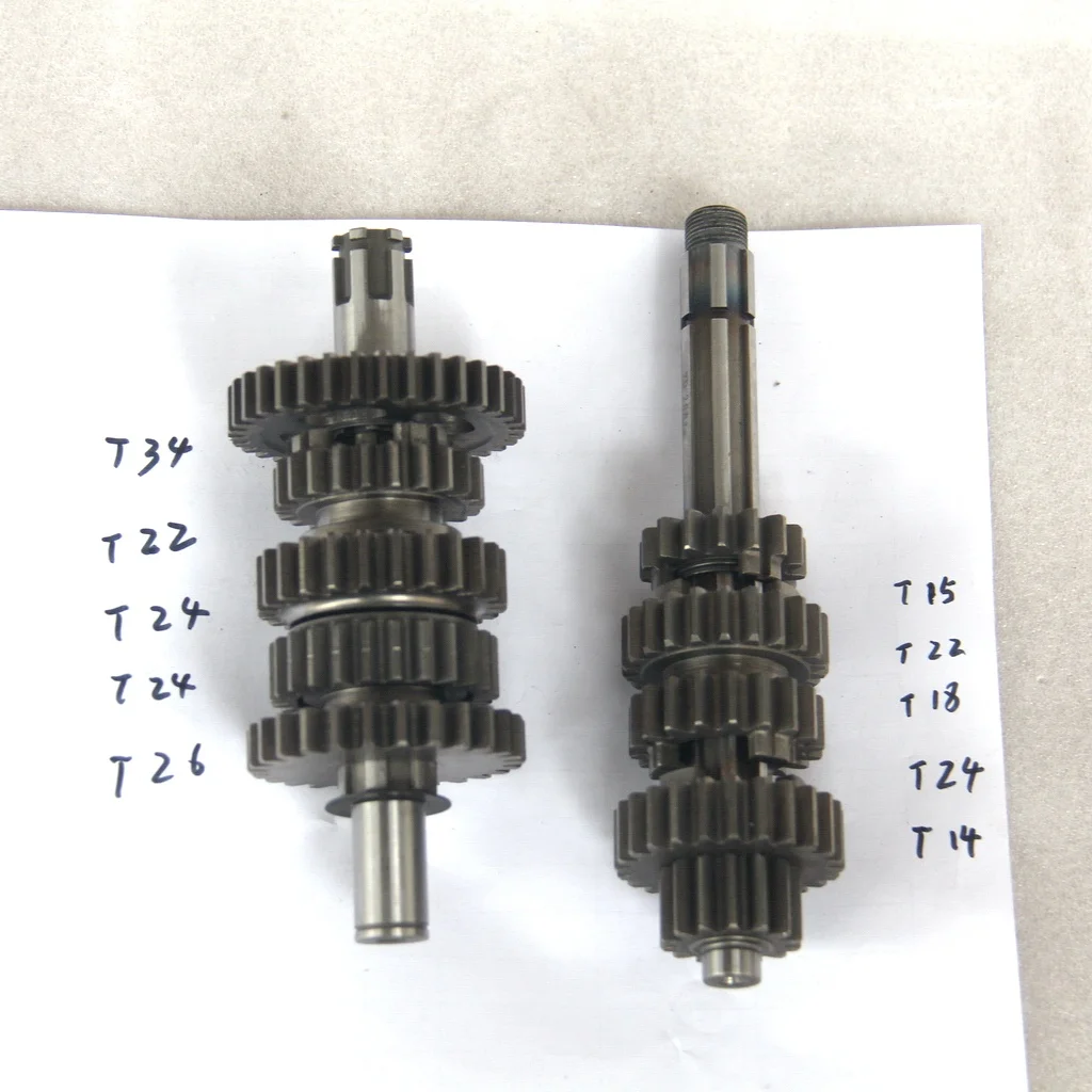 Main and Counter Shaft Kit  for Zongshen 190 ZS190 ZS212cc EngineIn Stock