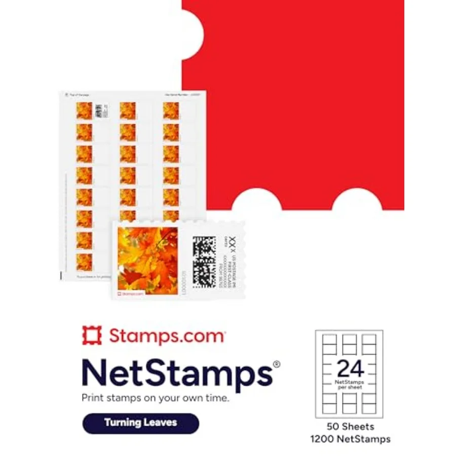 

NetStamps Printable Postage Labels Subscription Required - Print Approved Postage - Inkjet and Laser Printers - Business, Perso