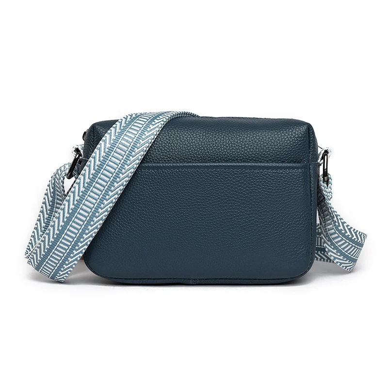 Bolsa mensageiro de couro genuíno para mulheres, 100% couro genuíno, bolsa crossbody, designer de luxo, 2022