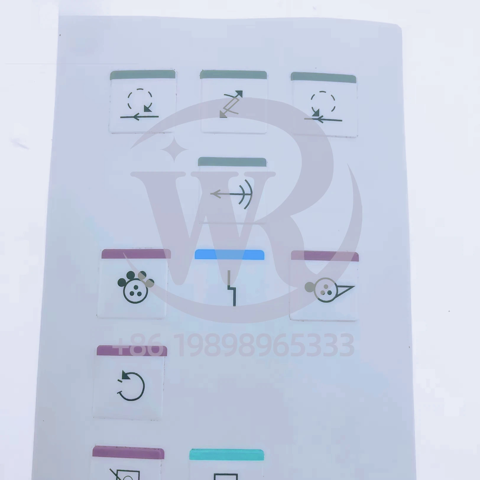 Heidelberg 10.117.2599 Panel Skin Touch Button Film sM74 CD74 SM102 CD102 Offset Printing Parts