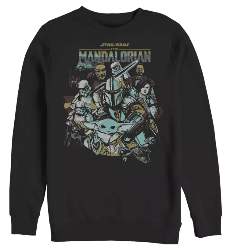 

Толстовка с круглым вырезом «Звездные войны» подходит как для мужчин и женщин, осенне-зимняя толстовка с капюшоном, толстовка с научным принтом для исследования космоса.