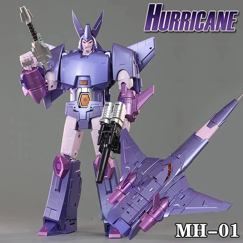 

MHZ Transformation Cyclonus MH-01 MH01 MH-01B Hurricane KO FT-29 G1 Series 3rd Party Alloy Action Figure Robot Gifts Model Toys