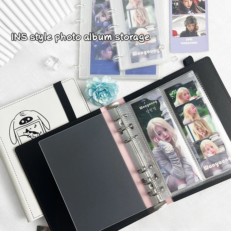 1/2/4Grid Photocard Binder Photo Album Photocard Holder Kpop Binder Collect Book Toploader Photocards Book