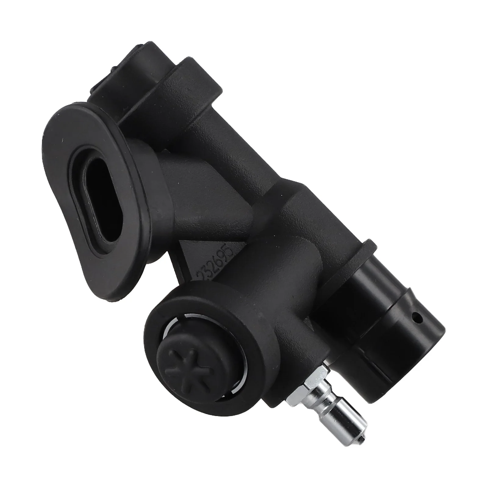 45 Degree Oral Power Inflator for Scuba Diving For BCD K Type Valve Replacement Part Designed for Reliable and Stable Air Supply