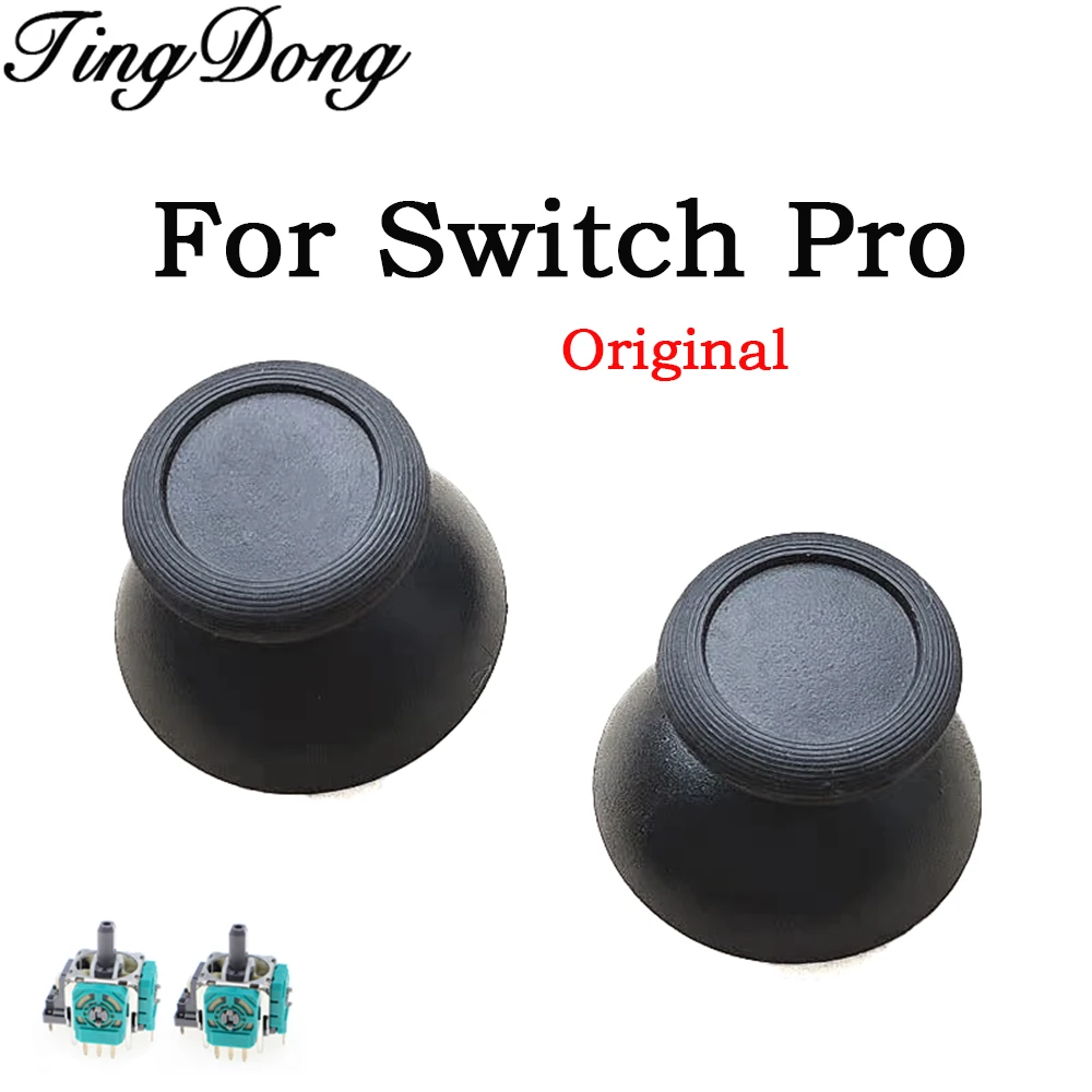 2-10PCS Original For Switch Pro Controller 3D Analog Thumb Sticks Grip Joystick Cap Thumbsticks Cover