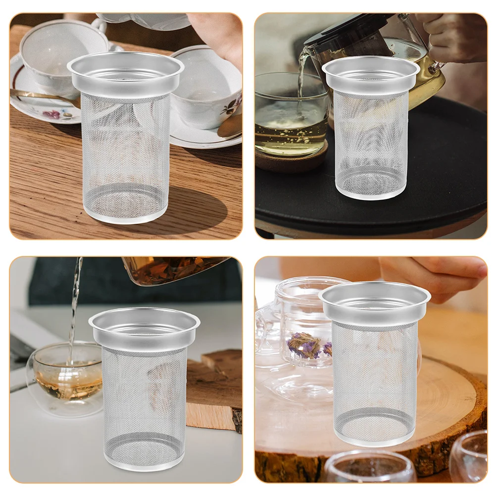 

Stainless Steel Tea Infuser Strainer for Loose Tea Leaves Practical Home Brewing Accessory Cup Strainer