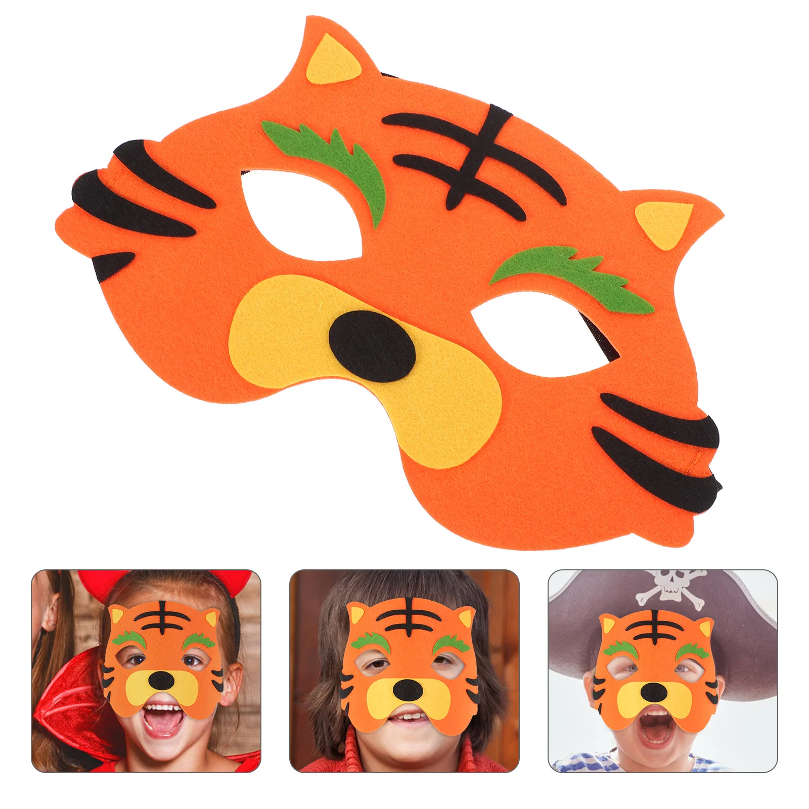 Animal Mask Halloween Props Masquerade Masks Tiger Costume Cosplay