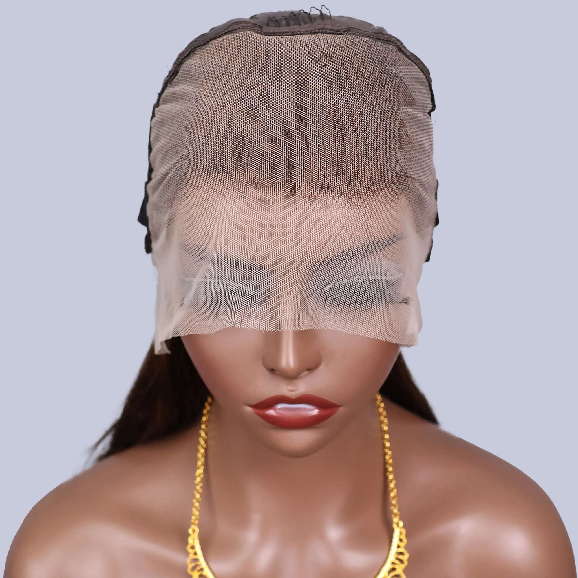 Kurze 13x4 Lace-Front-Perücke, Bob, Echthaar, schokoladenbraun, gerade, 200 % Dichte, HD-transparente 4x4-Lace-Verschluss-Perücken # 4er Bob-Haare – Detail 11