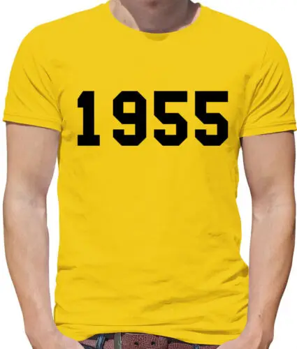 1955 College Style - Mens T-Shirt - 68th Birthday Gift Present 68 Ideas