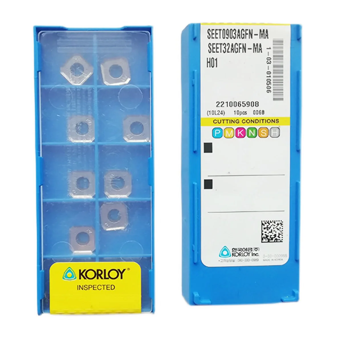 

100% Original SEET14M4AGSN MM PC6510/SEET14M4AGFN MA H01 Positive Button Inserts for Milling/Turning