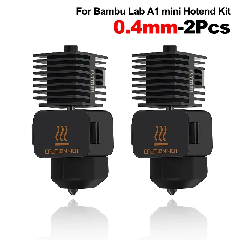 3D-printeronderdelen voor Bambu Lab A1 A1 Mini Montage Hotend Kit 0.2 0.4 0.6 0.8mm voor Bambu Lab A1/A1 mini Nozzle Siliconenborstel