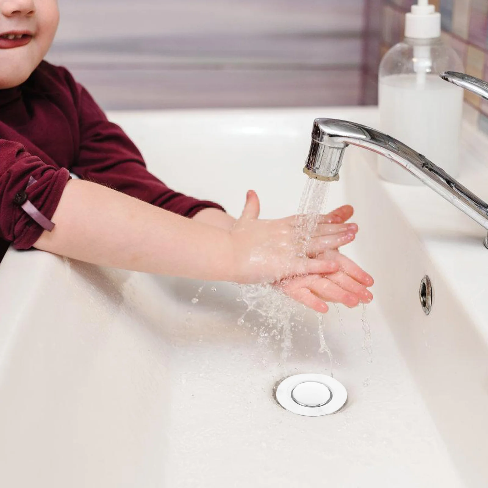 

Floor Drain Filter 304 Stainless Steel Shower Hair Catcher Strainer Net for Sink Bath Tub Drains Anti Clogging Easy Cleaning