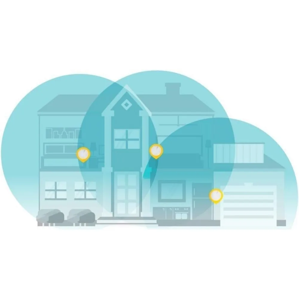 Deco Mesh WiFi System(Deco M5) –Up to 5,500 sq. ft. Whole Home Coverage and 100+ Devices,WiFi Router/Extender Replacement