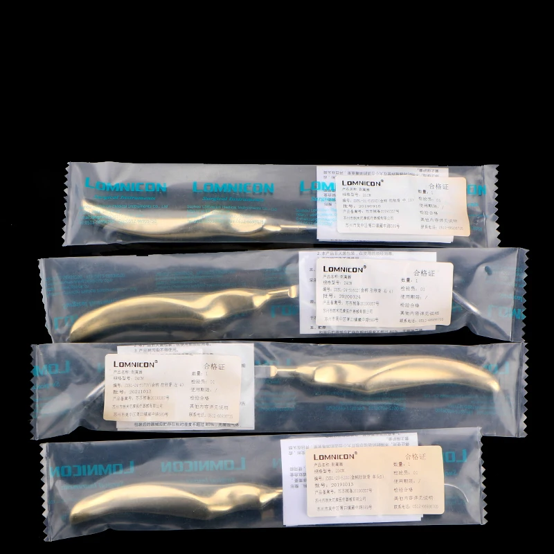 Ion stripping nasal periosteum remover for extracting rib cartilage with left and right bending