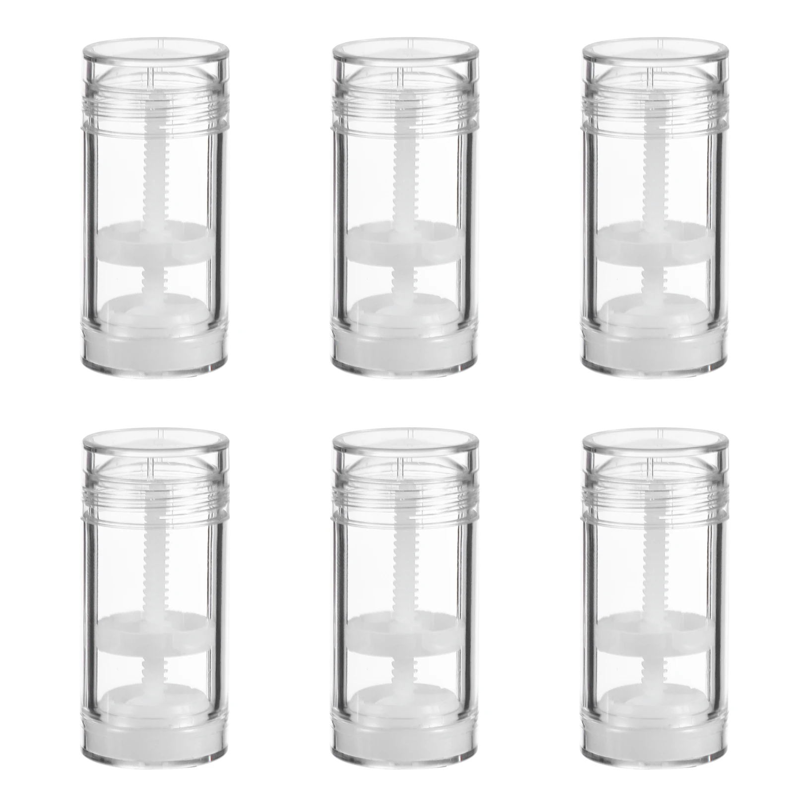 

6Pcs 30Ml Empty Container Holders Plastic Twist-Up Tubes for DIY Solid Perfume Lip Balm Odor Elimination Freshness