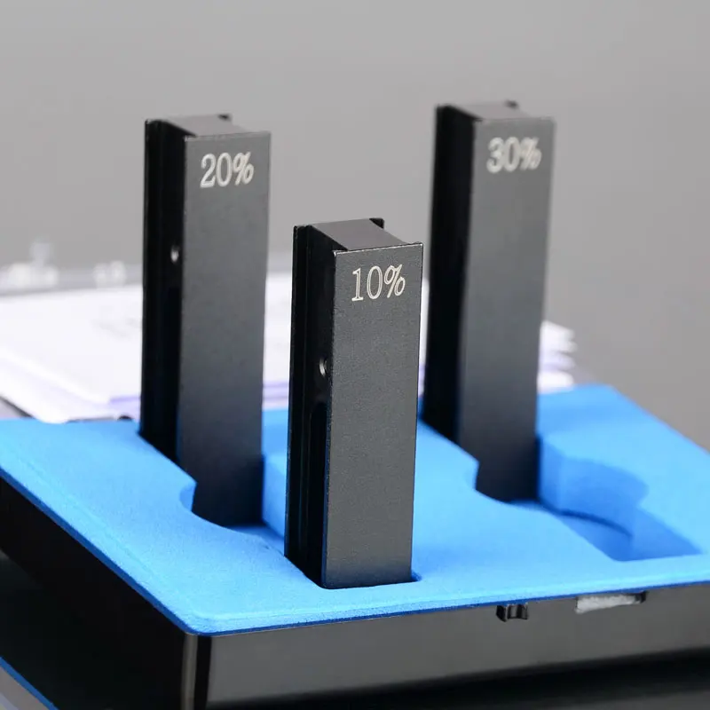 Visible Neutral Transmittance Standard Filter 10% 20% 30% UV Spectrophotometer Verification Calibration
